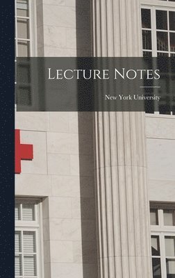 Lecture Notes 1