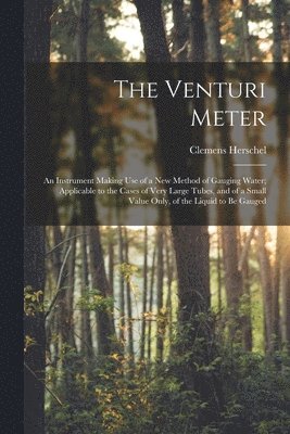 bokomslag The Venturi Meter