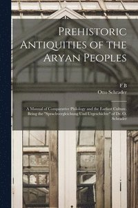 bokomslag Prehistoric Antiquities of the Aryan Peoples