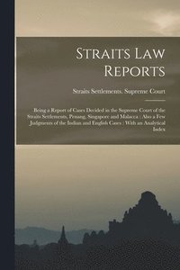 bokomslag Straits law Reports