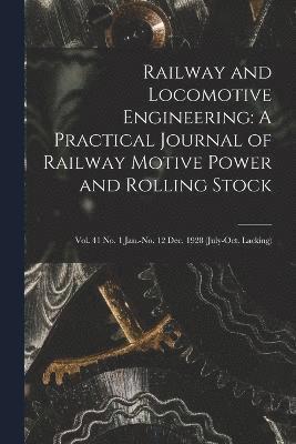 Railway and Locomotive Engineering