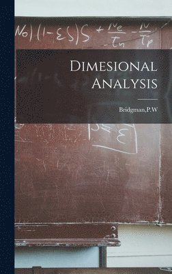 Dimesional Analysis 1