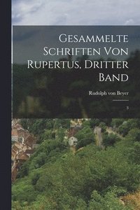bokomslag Gesammelte Schriften von Rupertus, dritter Band