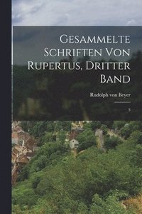 bokomslag Gesammelte Schriften von Rupertus, dritter Band