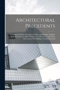 bokomslag Architectural Precedents