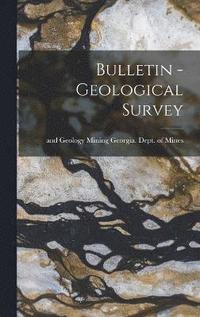 bokomslag Bulletin - Geological Survey