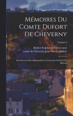 Mmoires du comte Dufort de Cheverny 1