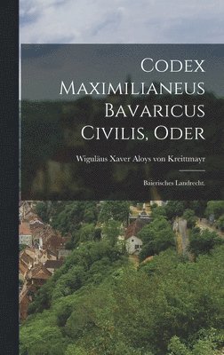 Codex Maximilianeus Bavaricus Civilis, Oder 1