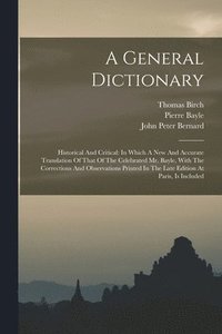 bokomslag A General Dictionary