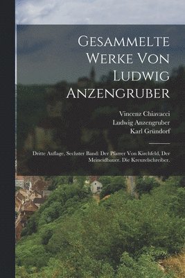 Ludwig Anzengruber, Anton Bettelheim, Vincenz Chiavacci - Gesammelte Werke von Ludwig Anzengruber, Häftad