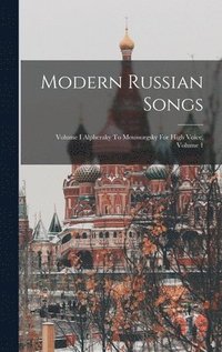 bokomslag Modern Russian Songs