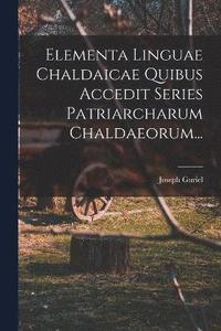 bokomslag Elementa Linguae Chaldaicae Quibus Accedit Series Patriarcharum Chaldaeorum...