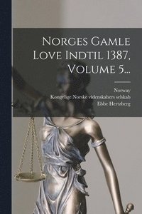 bokomslag Norges Gamle Love Indtil 1387, Volume 5...