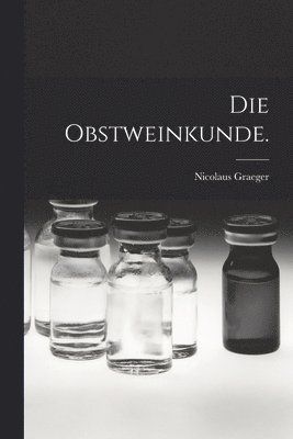bokomslag Obstweinkunde.