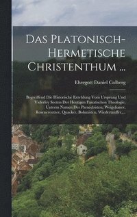 bokomslag Das Platonisch-hermetische Christenthum ...
