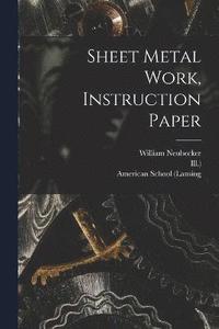 bokomslag Sheet Metal Work, Instruction Paper