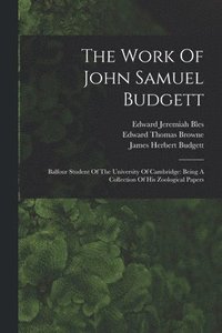 bokomslag The Work Of John Samuel Budgett