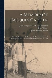 bokomslag A Memoir Of Jacques Cartier