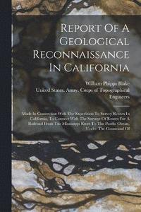 bokomslag Report Of A Geological Reconnaissance In California