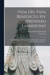 bokomslag Vida Del Papa Benedicto Xiv (prspero Lambertini)