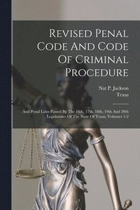 bokomslag Revised Penal Code And Code Of Criminal Procedure