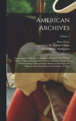 bokomslag American Archives