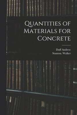 Quantities of Materials for Concrete 1