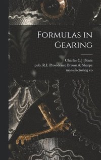 bokomslag Formulas in Gearing