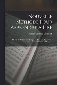 bokomslag Nouvelle Mthode Pour Apprendre  Lire