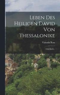 bokomslag Leben Des Heiligen David Von Thessalonike