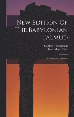 bokomslag New Edition Of The Babylonian Talmud