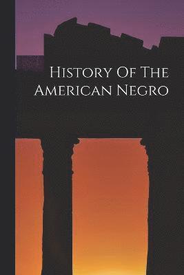 Anonymous - History Of The American Negro, Häftad