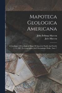 bokomslag Mapoteca Geologica Americana