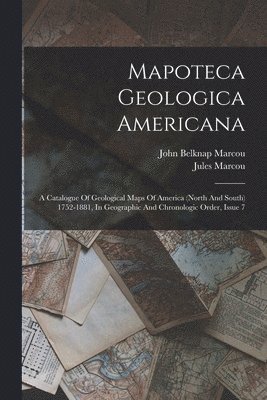 bokomslag Mapoteca Geologica Americana