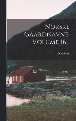 bokomslag Norske Gaardnavne, Volume 16...