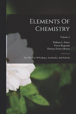 Elements Of Chemistry 1