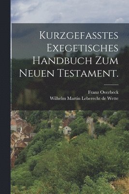 Franz Overbeck - Kurzgefasstes exegetisches Handbuch zum Neuen Testament., Häftad