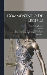 bokomslag Commentatio De Legibus
