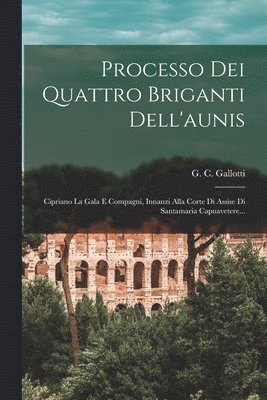 bokomslag Processo Dei Quattro Briganti Dell'aunis