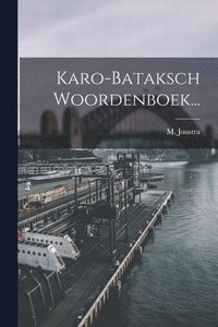 bokomslag Karo-bataksch Woordenboek...