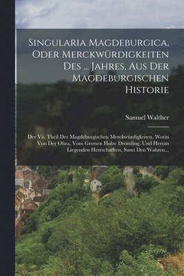 bokomslag Singularia Magdeburgica, Oder Merckwrdigkeiten Des ... Jahres, Aus Der Magdeburgischen Historie