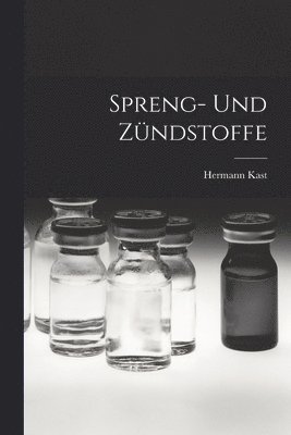 bokomslag Spreng- und Zündstoffe