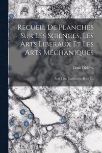 bokomslag Recueil De Planches Sur Les Sciences, Les Arts Liberaux Et Les Arts Mchaniques