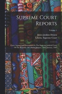 bokomslag Supreme Court Reports