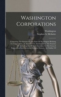 bokomslag Washington Corporations