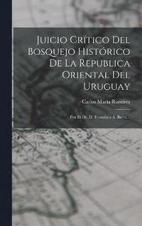bokomslag Juicio Crtico Del Bosquejo Histrico De La Republica Oriental Del Uruguay