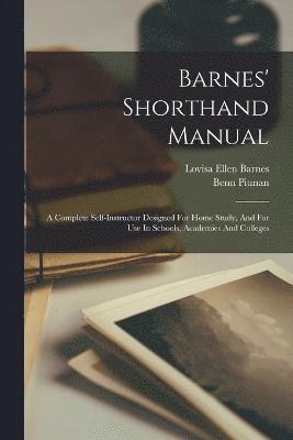 Barnes' Shorthand Manual 1