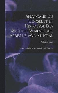 bokomslag Anatomie Du Corselet Et Histolyse Des Muscles Vibrateurs, Aprs Le Vol Nuptial
