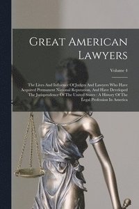 bokomslag Great American Lawyers