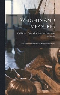 bokomslag Weights And Measures